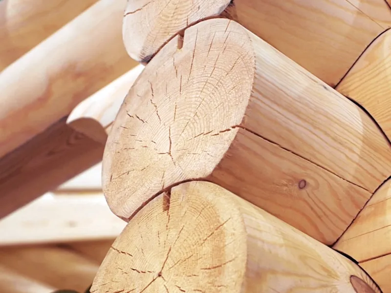 Чем обработать торцы брёвен у сруба